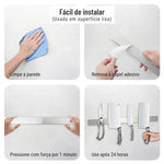 Barra Magnética em Aço Inoxidável Suporte para Organização de Facas - Haustter - Haustter