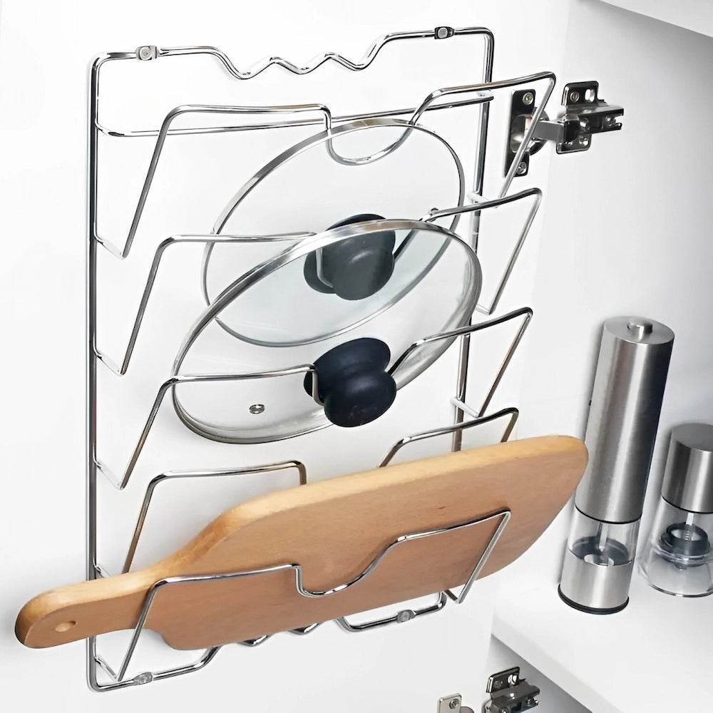 Suporte Organizador de Cozinha para Tampas de Panela - Haustter - Haustter