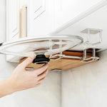 Suporte para Secagem de Esponjas e Organização de Utensílios de Cozinha em Inox - Haustter - Haustter