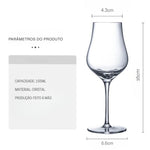 Taça Whisky Cristal Tulipa Premium | Haustter