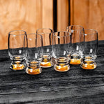 Taças de Cristal com Detalhes Dourados - Haustter - Haustter