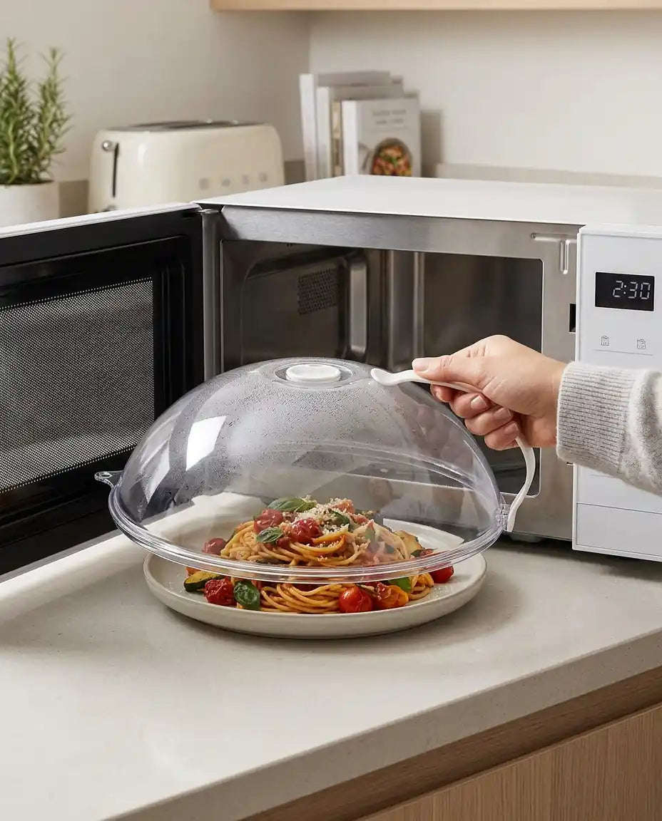 Tampa para Micro-ondas com Proteção contra Respingos 26cm