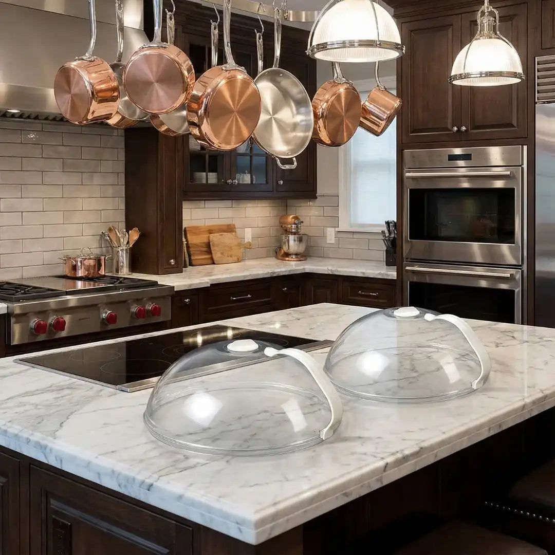 Tampa de Micro-ondas à Prova de Respingos,Aquecimento Seguro e Eficiente | Haustter