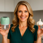 Triturique – Mini Processador Elétrico para Alho, Cebola e Temperos | Haustter