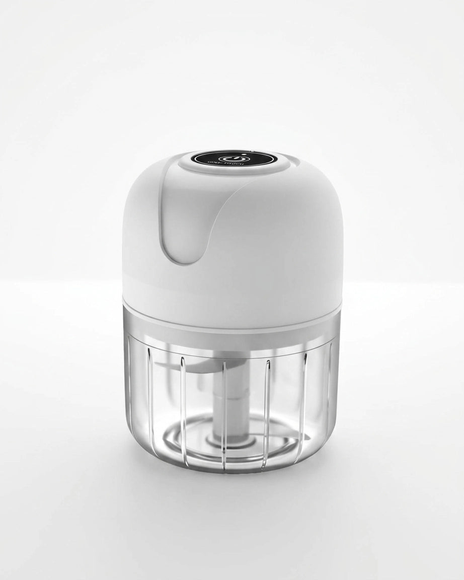 Triturique – Mini Processador Elétrico para Alho, Cebola e Temperos