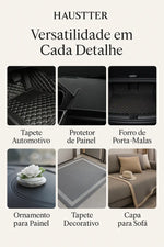 Velcro Adesivo Dupla Face Premium - Fixação Invisível para Tapetes | Haustter