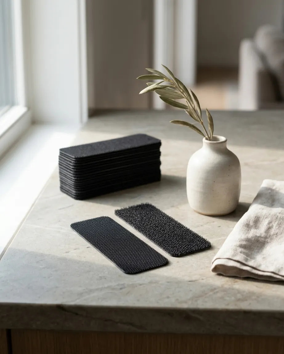 Velcro Adesivo Dupla Face Premium - Fixação Invisível para Tapetes