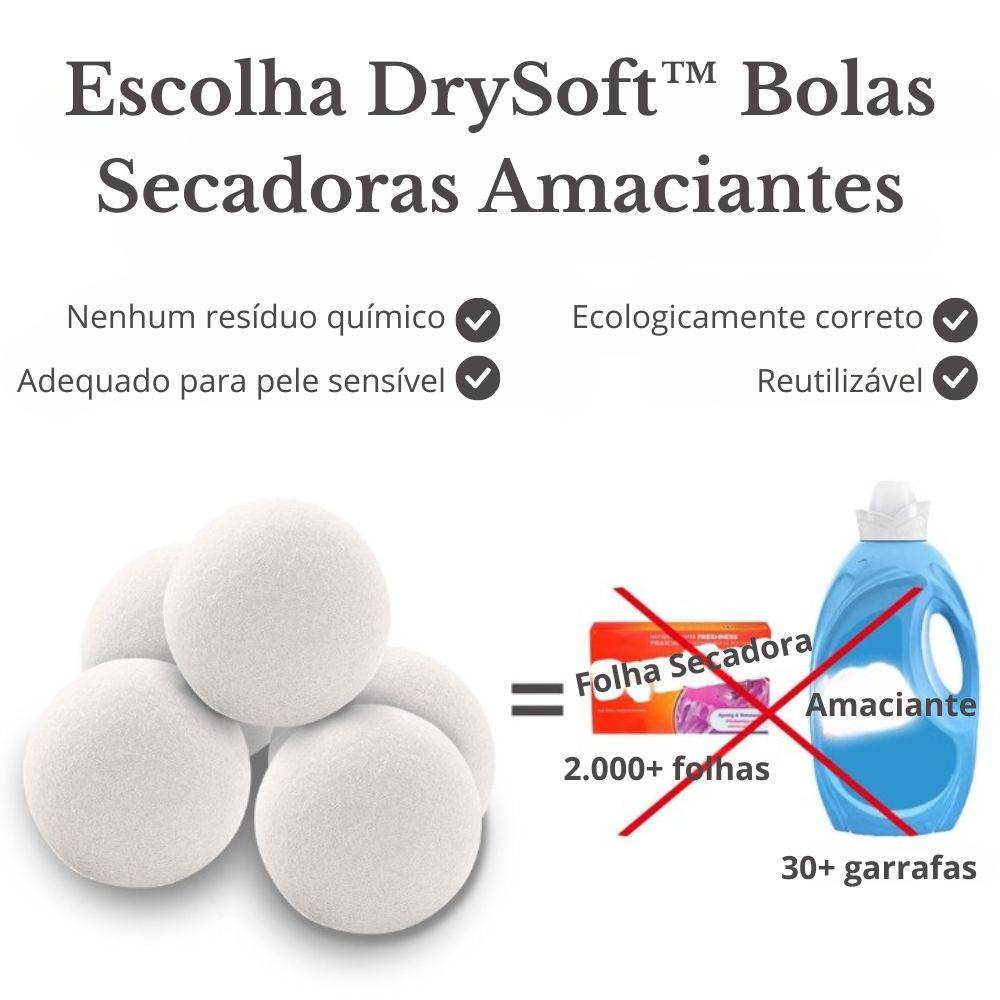 DrySoft™ Bolas Secadoras Amaciantes - Haustter