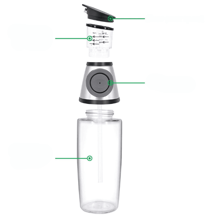 Óleo Certinho™ Dispenser Medidor de Óleo - Haustter