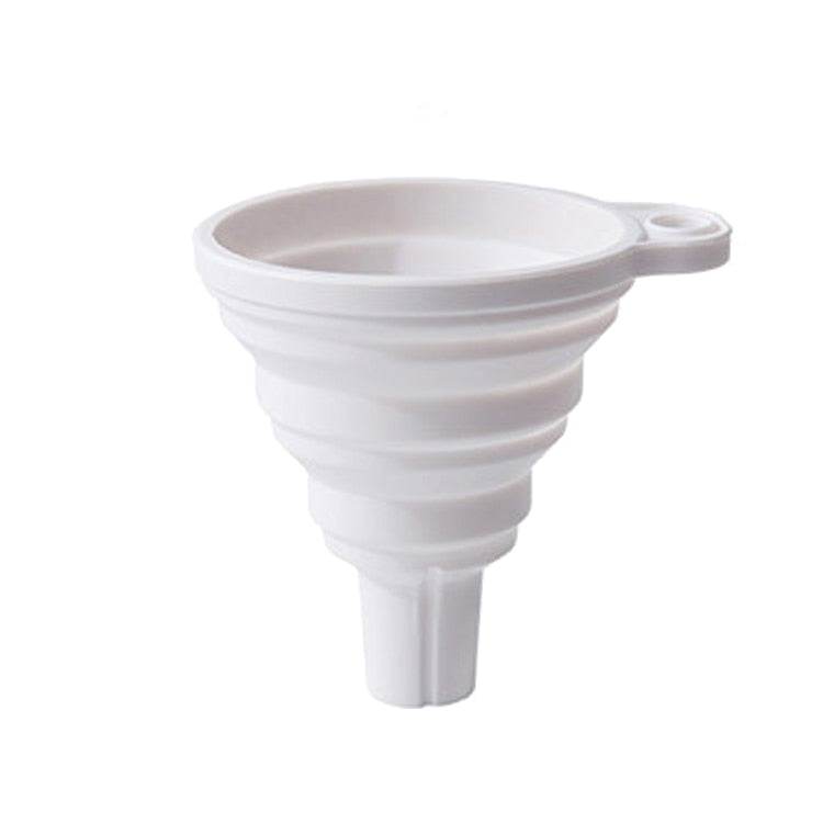 Funil Dobrável de Silicone para Cozinha - Economize Espaço e Evite Sujeira | Haustter - Haustter