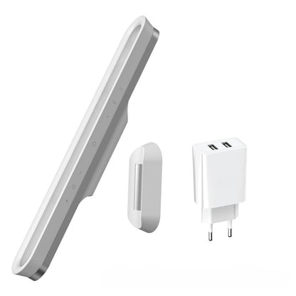 Lampbar™ Luminária Magnética com 1 luminária, 1 base magnética e 1 fonte carregador para iluminação portátil e fácil instalação