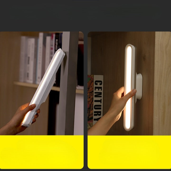 Lampbar™ Luminária Magnética fixa em superfícies para diferentes utilidades.